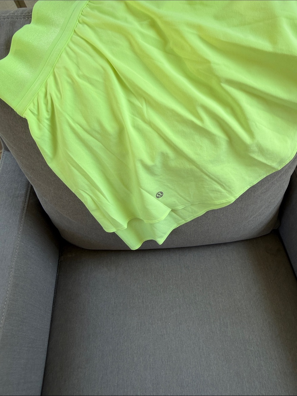 lululemon athletica Neon Green Athletic Skort - Picture 4 of 4